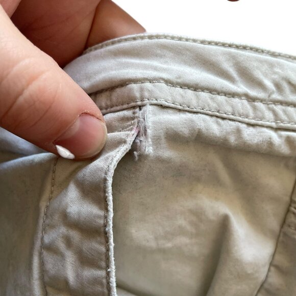 Vintage Y2K Venezia Cargo Pants Sz 24 / 3X Tan Khaki Grunge Streetwear Gorpcore - Picture 3 of 6